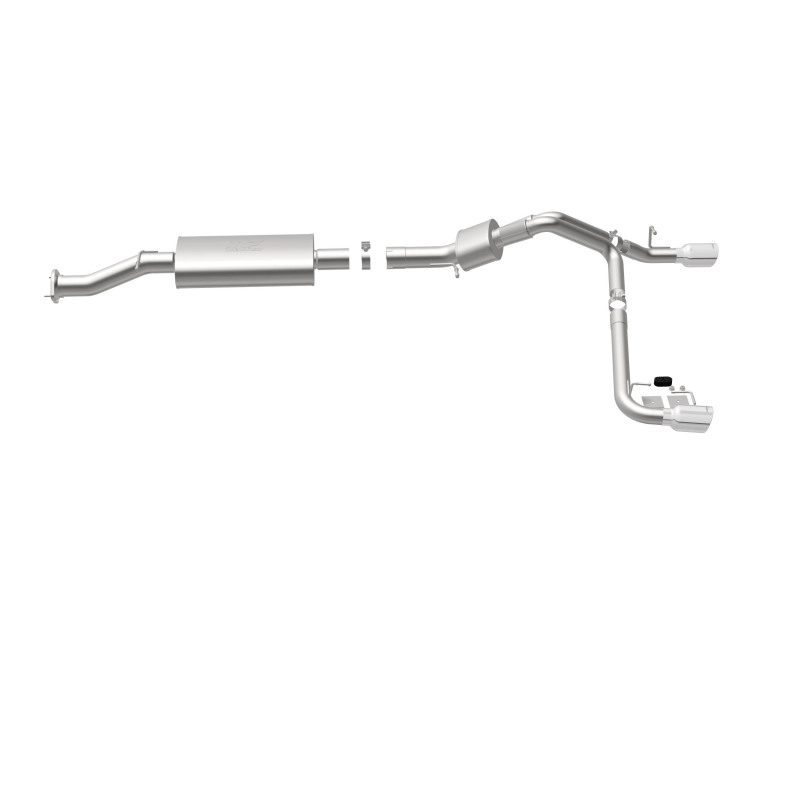 Hummer H2 Performance Exhaust - Rear - Magnaflow - Cat Back Dual Split Rear Exit - Polished - 2007