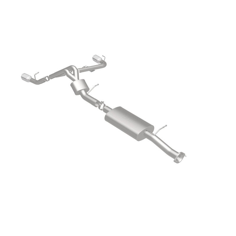 Hummer H2 Performance Exhaust - Rear - Magnaflow - Cat Back Dual Split Rear Exit - Polished - 2007