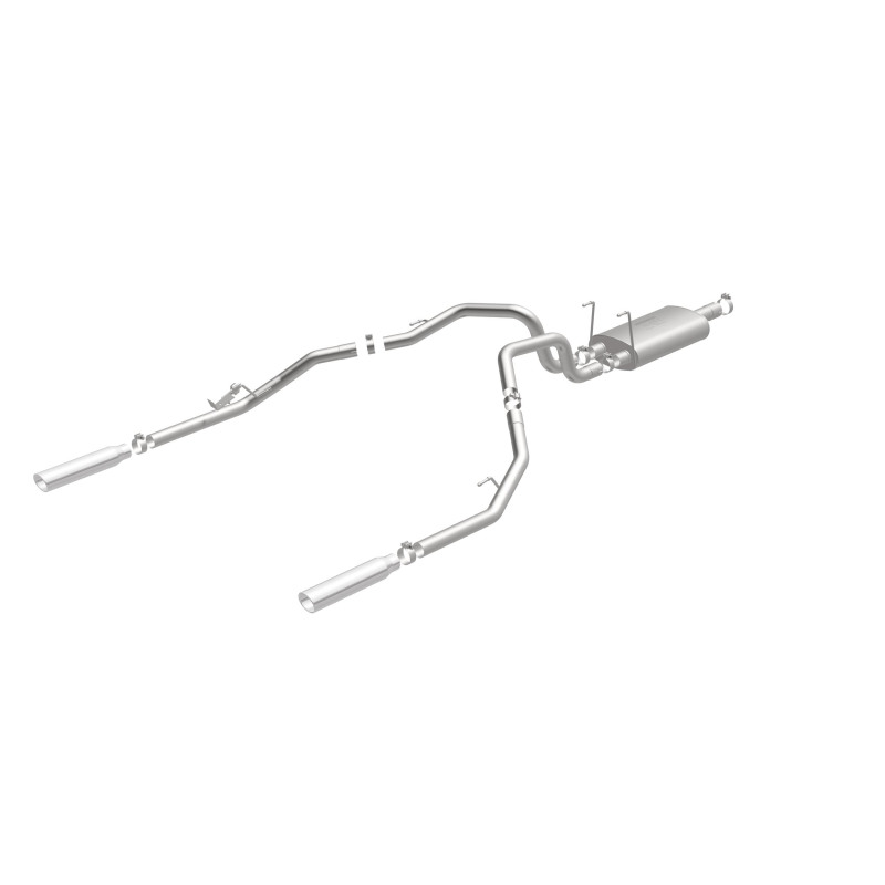Dodge Ram Pickup Performance Exhaust - Dual Split Rear - Magnaflow - Street Series Cat-Back - 2009
