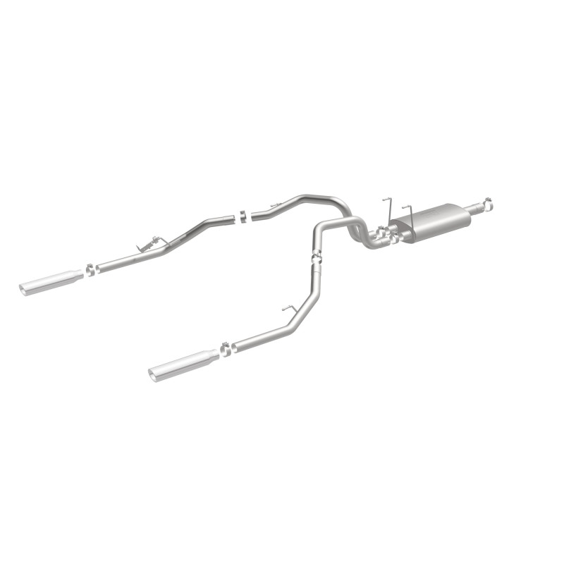 Dodge Ram Pickup Performance Exhaust - Dual Split Rear - Magnaflow - Street Series Cat-Back - 2009