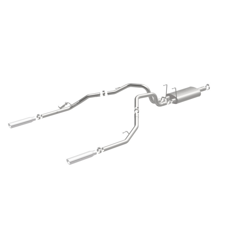 Dodge Ram Pickup Performance Exhaust - Dual Split Rear - Magnaflow - Street Series Cat-Back - 2009