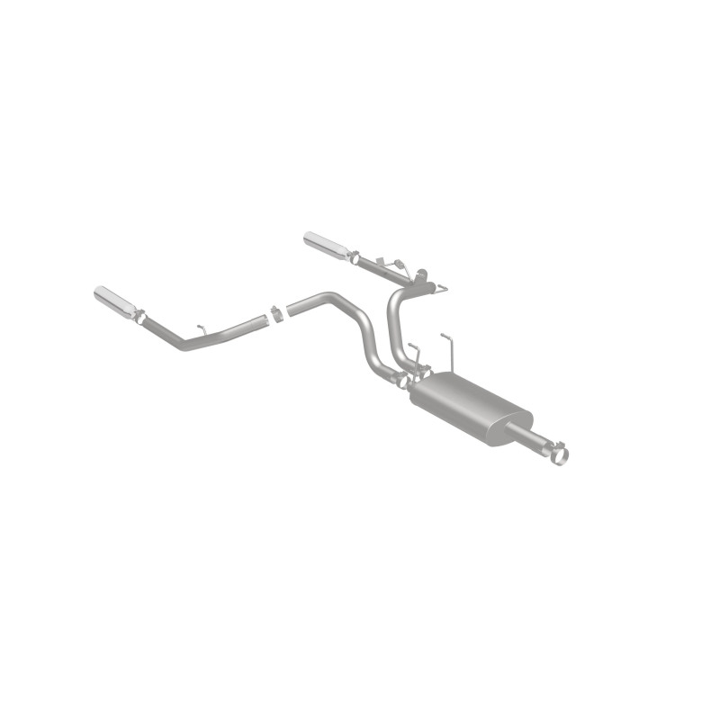 Dodge Ram Pickup Performance Exhaust - Dual Split Rear - Magnaflow - Street Series Cat-Back - 2009