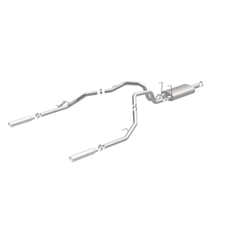 Dodge Ram Pickup Performance Exhaust - Dual Split Rear - Magnaflow - Street Series Cat-Back - 2009