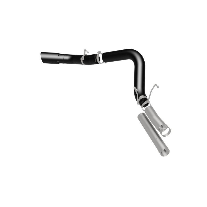 Dodge 2500 Performance Exhaust - Single Exit - Magnaflow - DPF Back - Black - `07-`10