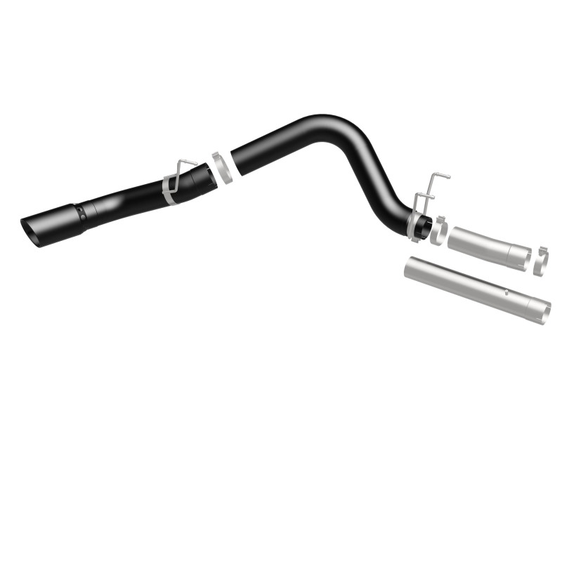 Dodge 2500 Performance Exhaust - Single Exit - Magnaflow - DPF Back - Black - `07-`10