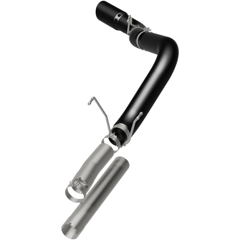 Dodge 2500 Performance Exhaust - Single Exit - Magnaflow - DPF Back - Black - `07-`10