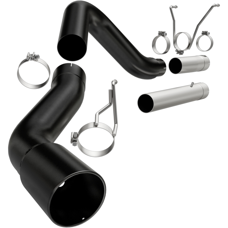 Dodge 2500 Performance Exhaust - Single Exit - Magnaflow - DPF Back - Black - `07-`10