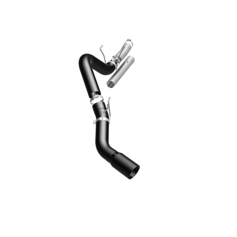 Dodge 3500 Performance Exhaust - Single Exit - Magnaflow - DPF Back - Black - `07-`10