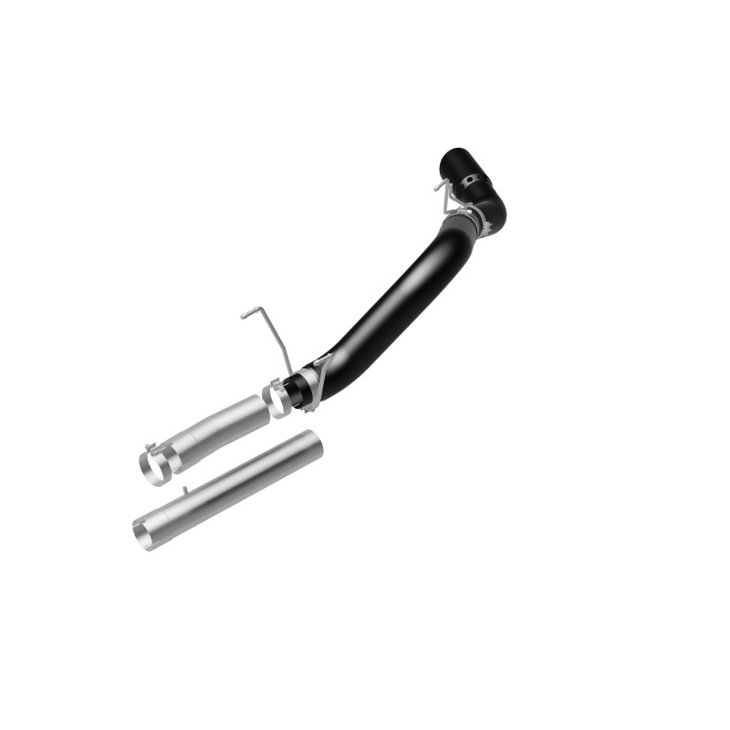 Dodge 3500 Performance Exhaust - Single Exit - Magnaflow - DPF Back - Black - `07-`10