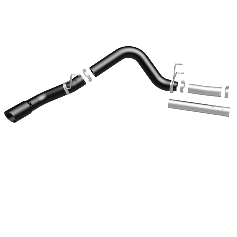 Dodge 3500 Performance Exhaust - Single Exit - Magnaflow - DPF Back - Black - `07-`10