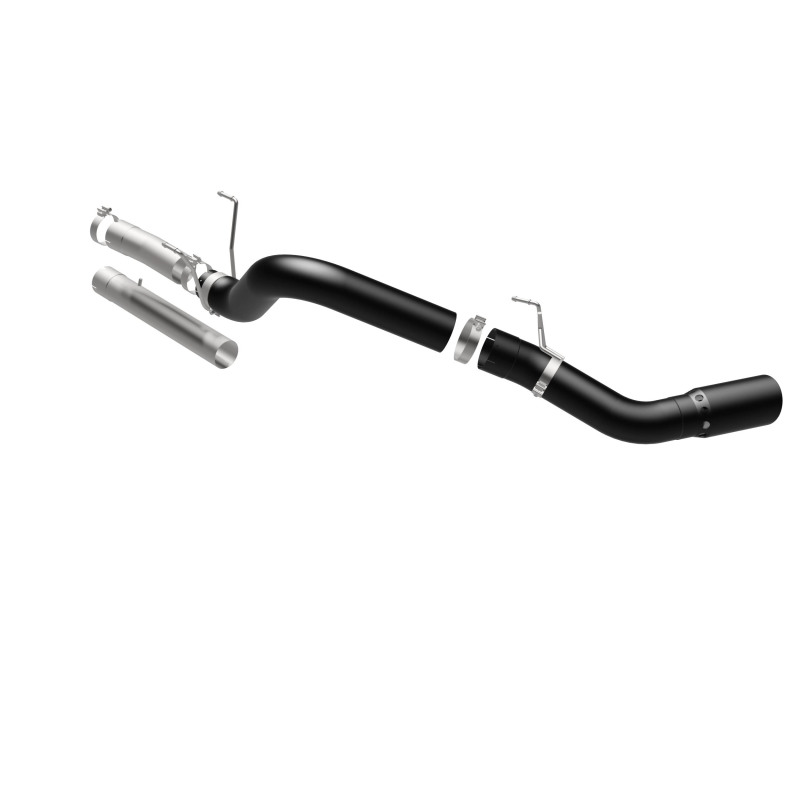 Dodge 3500 Performance Exhaust - Single Exit - Magnaflow - DPF Back - Black - `07-`10