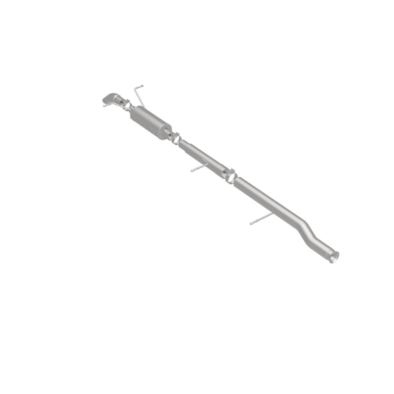 GMC Sierra Performance Exhaust - Rear - Magnaflow - Off Road Pro Cat-Back, Single Wall Turndown Cut Edge Tips - Satin - `09-`10