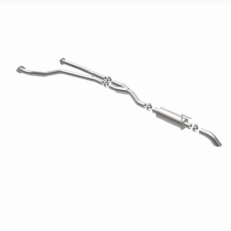 Nissan Titan Performance Exhaust - Rear - Magnaflow - Off-Road Pro Series Cat-Back - Satin - `07-`15