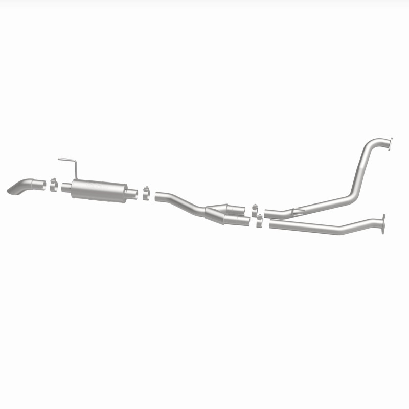 Nissan Titan Performance Exhaust - Rear - Magnaflow - Off-Road Pro Series Cat-Back - Satin - `07-`15