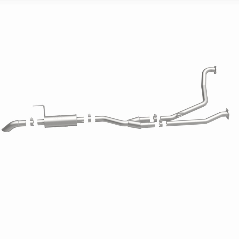 Nissan Titan Performance Exhaust - Rear - Magnaflow - Off-Road Pro Series Cat-Back - Satin - `07-`15