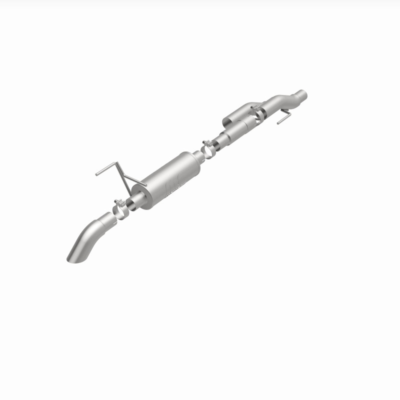 Ford F-150 Performance Exhaust - Magnaflow - Off-Road Pro Cat-Back with 3in SS Turn Down Tip - Satin - `11-`14