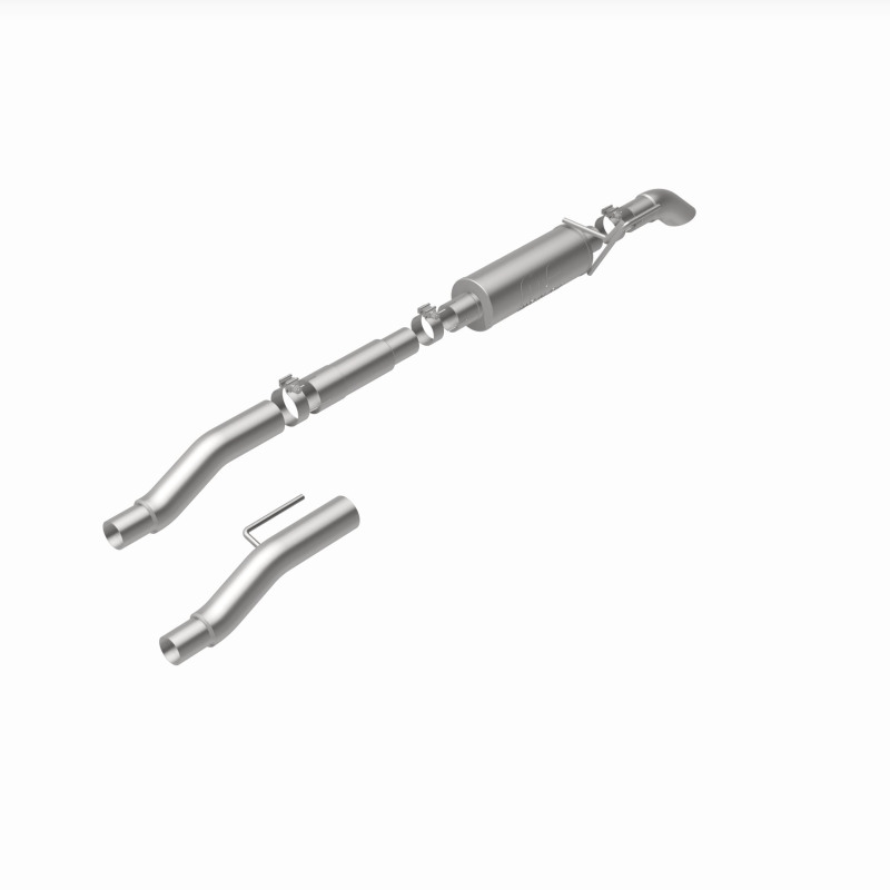 Ford F-150 Performance Exhaust - Magnaflow - Off-Road Pro Cat-Back with 3in SS Turn Down Tip - Satin - `11-`14