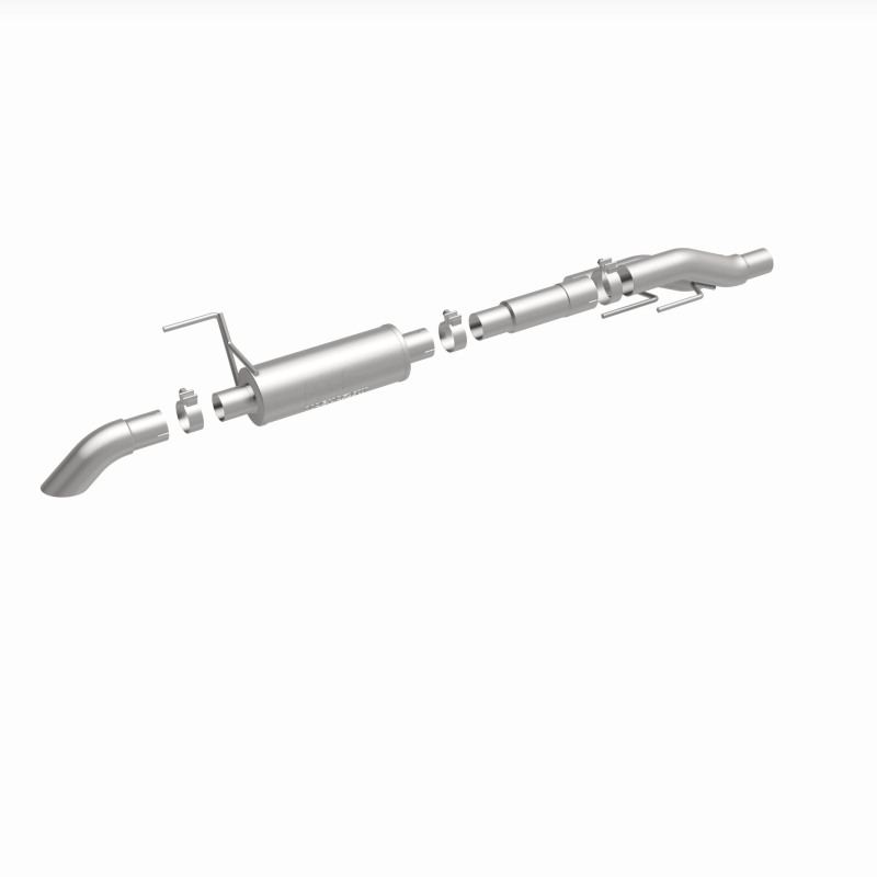 Ford F-150 Performance Exhaust - Magnaflow - Off-Road Pro Cat-Back with 3in SS Turn Down Tip - Satin - `11-`14