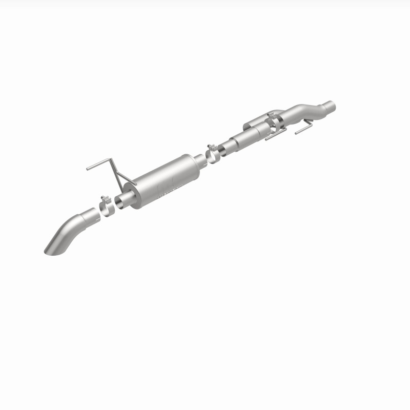 Ford F-150 Performance Exhaust - Magnaflow - Off-Road Pro Cat-Back with 3in SS Turn Down Tip - Satin - `11-`14