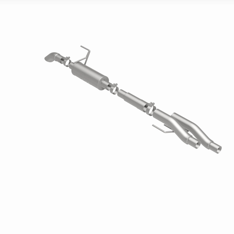 Ford F-150 Performance Exhaust - Magnaflow - Off-Road Pro Cat-Back with 3in SS Turn Down Tip - Satin - `11-`14