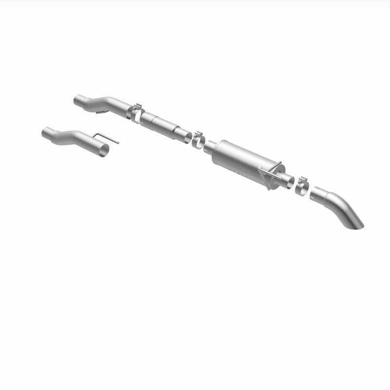 Ford F-150 Performance Exhaust - Magnaflow - Off-Road Pro Cat-Back with 3in SS Turn Down Tip - Satin - `11-`14