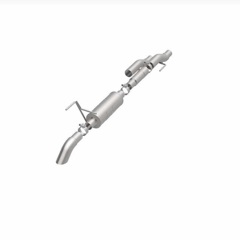 Ford F-150 Performance Exhaust - Magnaflow - Off-Road Pro Cat-Back with 3in SS Turn Down Tip - Satin - `11-`14