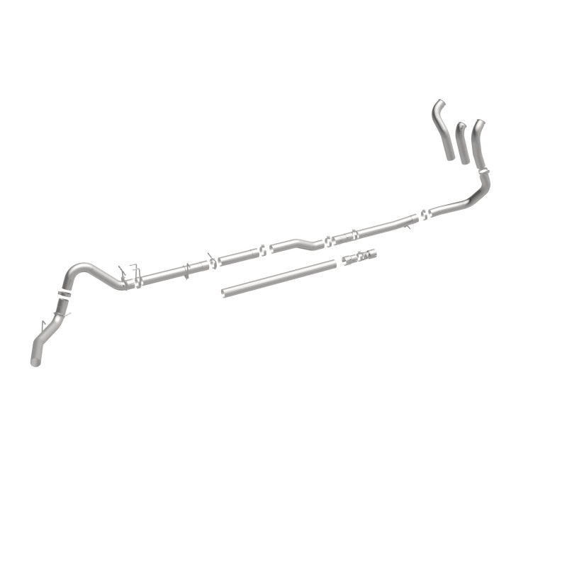 Ford F-350 Super Duty Performance Exhaust - Single Passenger Side Rear Exit - Magnaflow - Turbo Back - `99-`03