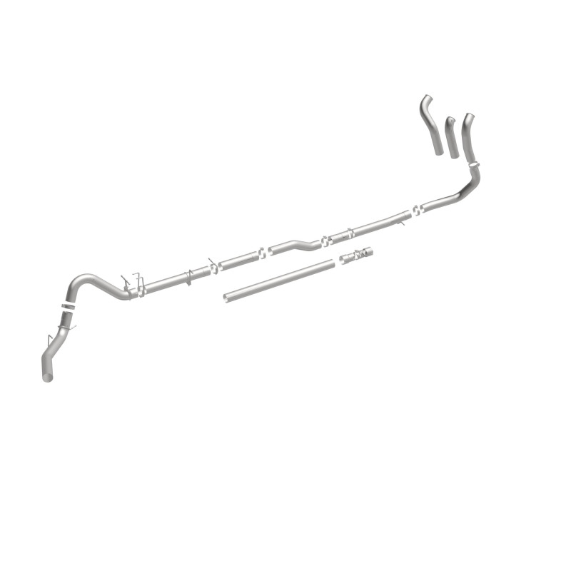 Ford F-350 Super Duty Performance Exhaust - Single Passenger Side Rear Exit - Magnaflow - Turbo Back - `99-`03