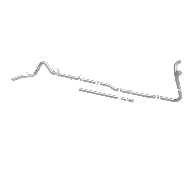 Ford F-350 Super Duty Performance Exhaust - Single Passenger Side Rear Exit - Magnaflow - Turbo Back - `99-`03