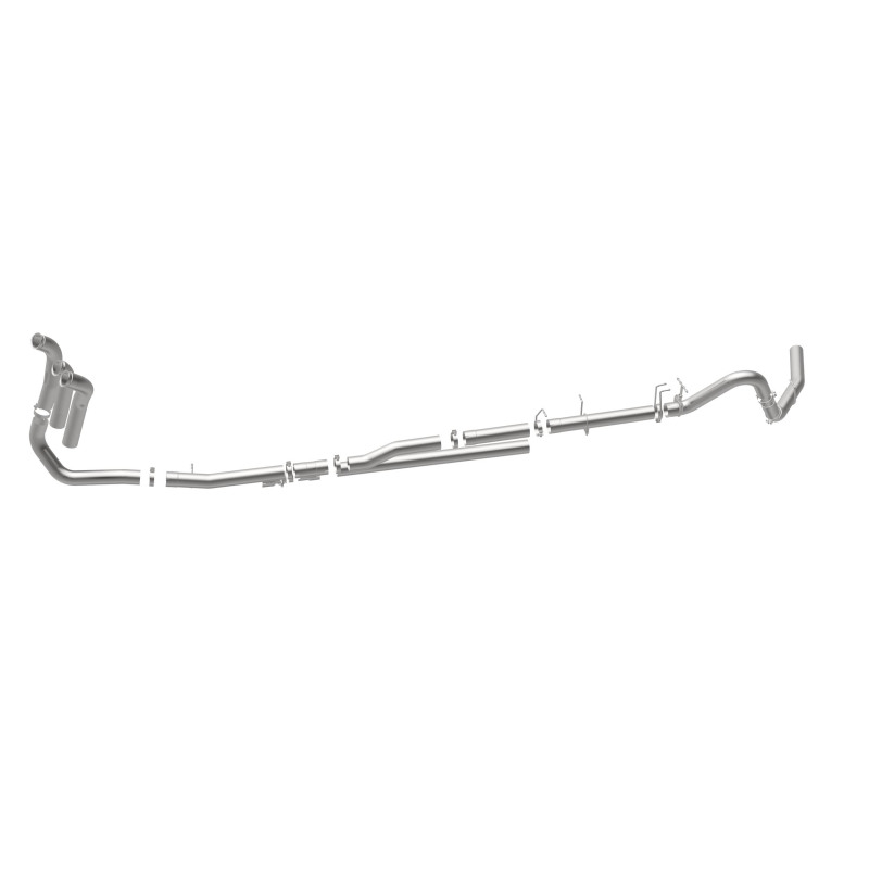 Ford F-350 Super Duty Performance Exhaust - Single Passenger Side Rear Exit - Magnaflow - Turbo Back - `99-`03