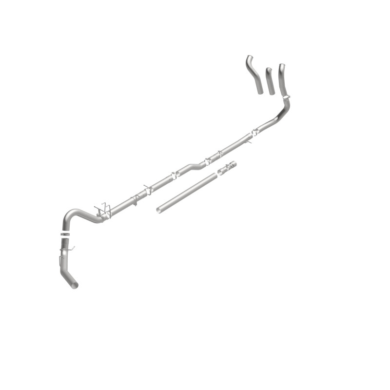 Ford F-350 Super Duty Performance Exhaust - Single Passenger Side Rear Exit - Magnaflow - Turbo Back - `99-`03