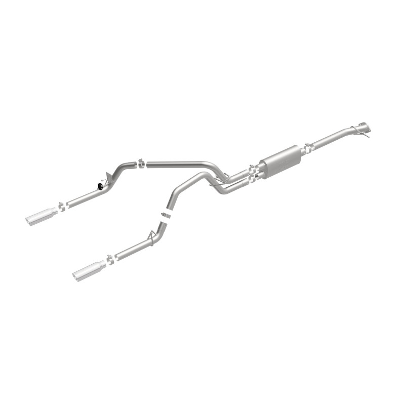 Chevrolet Colorado Performance Exhaust - Rear - Magnaflow - Cat Back, Dual Split Rear Exit - Stainless - 2015