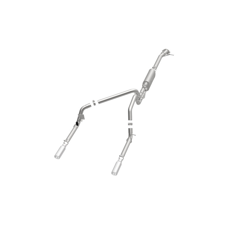 Chevrolet Colorado Performance Exhaust - Rear - Magnaflow - Cat Back, Dual Split Rear Exit - Stainless - 2015