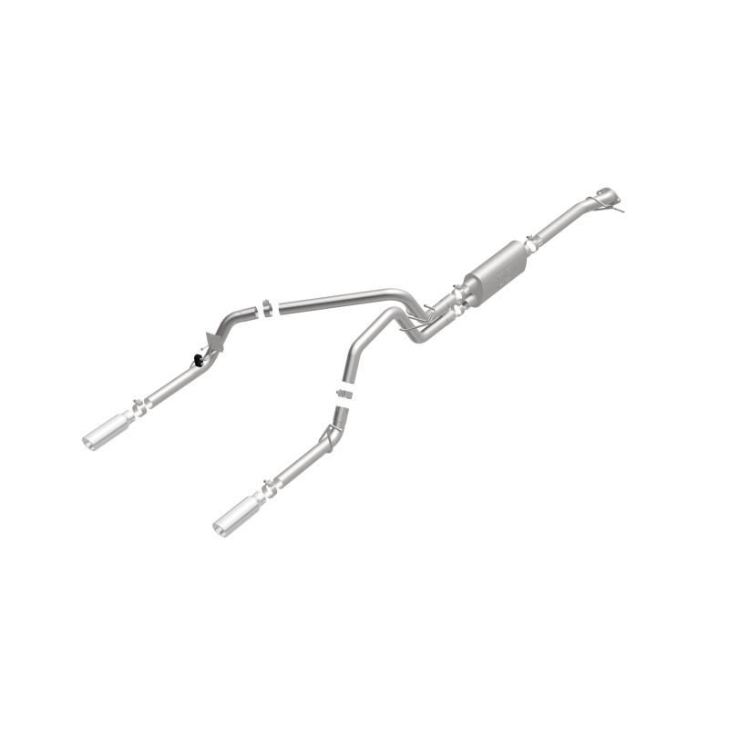 Chevrolet Colorado Performance Exhaust - Rear - Magnaflow - Cat Back, Dual Split Rear Exit - Stainless - 2015