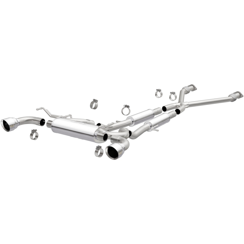 Nissan 370Z Performance Exhaust - Dual Split Rear Exit - Magnaflow - Street Series Cat Back - `09-`20