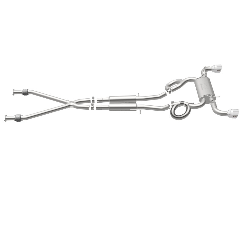 Nissan 370Z Performance Exhaust - Dual Split Rear Exit - Magnaflow - Street Series Cat Back - `09-`20