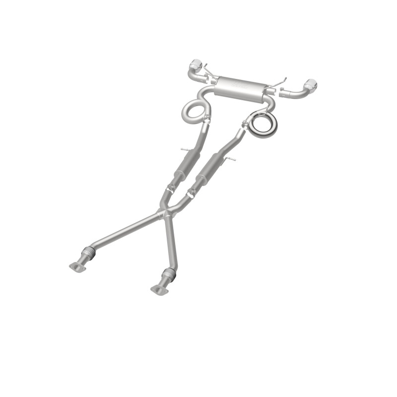 Nissan 370Z Performance Exhaust - Dual Split Rear Exit - Magnaflow - Street Series Cat Back - `09-`20