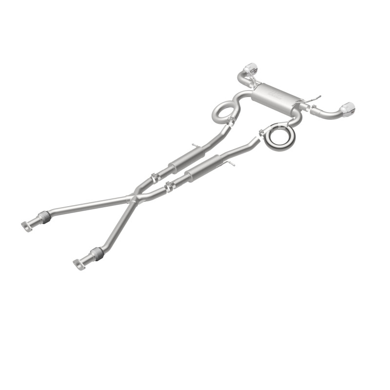 Nissan 370Z Performance Exhaust - Dual Split Rear Exit - Magnaflow - Street Series Cat Back - `09-`20