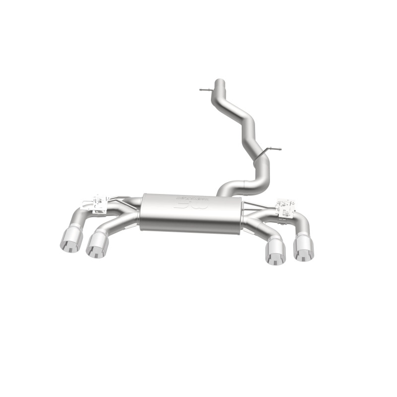 Volkswagen Golf R Performance Exhaust - Rear - Magnaflow - Cat Back, Sport Series - Polished - `15-`17