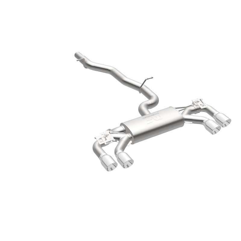 Volkswagen Golf R Performance Exhaust - Rear - Magnaflow - Cat Back, Sport Series - Polished - `15-`17