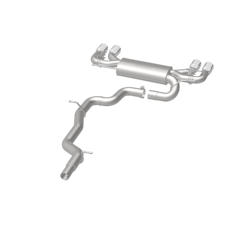 Volkswagen Golf R Performance Exhaust - Rear - Magnaflow - Cat Back, Sport Series - Polished - `15-`17