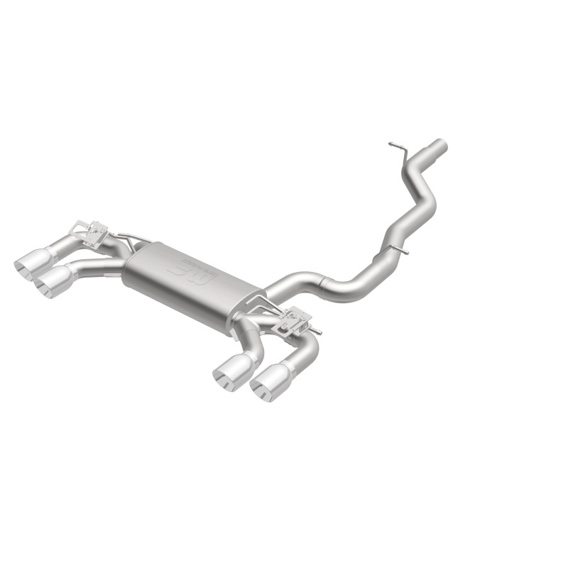Volkswagen Golf R Performance Exhaust - Rear - Magnaflow - Cat Back, Sport Series - Polished - `15-`17