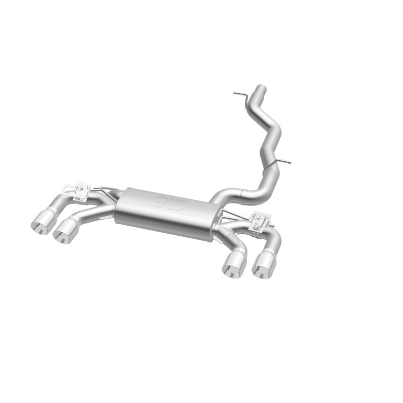 Volkswagen Golf R Performance Exhaust - Rear - Magnaflow - Cat Back, Sport Series - Polished - `15-`17