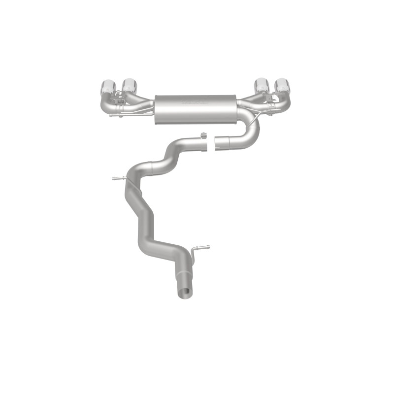 Volkswagen Golf R Performance Exhaust - Rear - Magnaflow - Cat Back, Sport Series - Polished - `15-`17