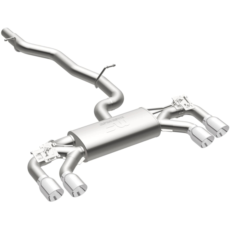 Volkswagen Golf R Performance Exhaust - Rear - Magnaflow - Cat Back, Sport Series - Polished - `15-`17