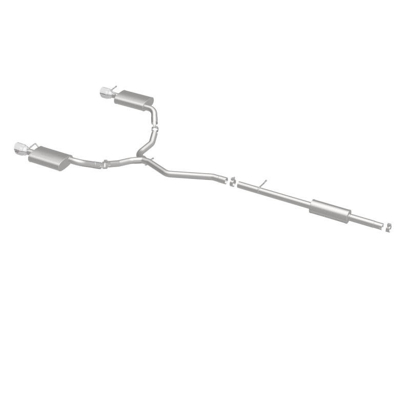 Ford Explorer Performance Exhaust - Dual Split Rear - Magnaflow - Cat Back, Street Series - `16-`19