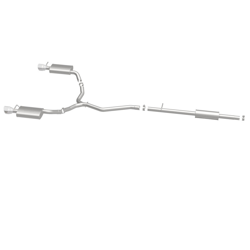 Ford Explorer Performance Exhaust - Dual Split Rear - Magnaflow - Cat Back, Street Series - `16-`19