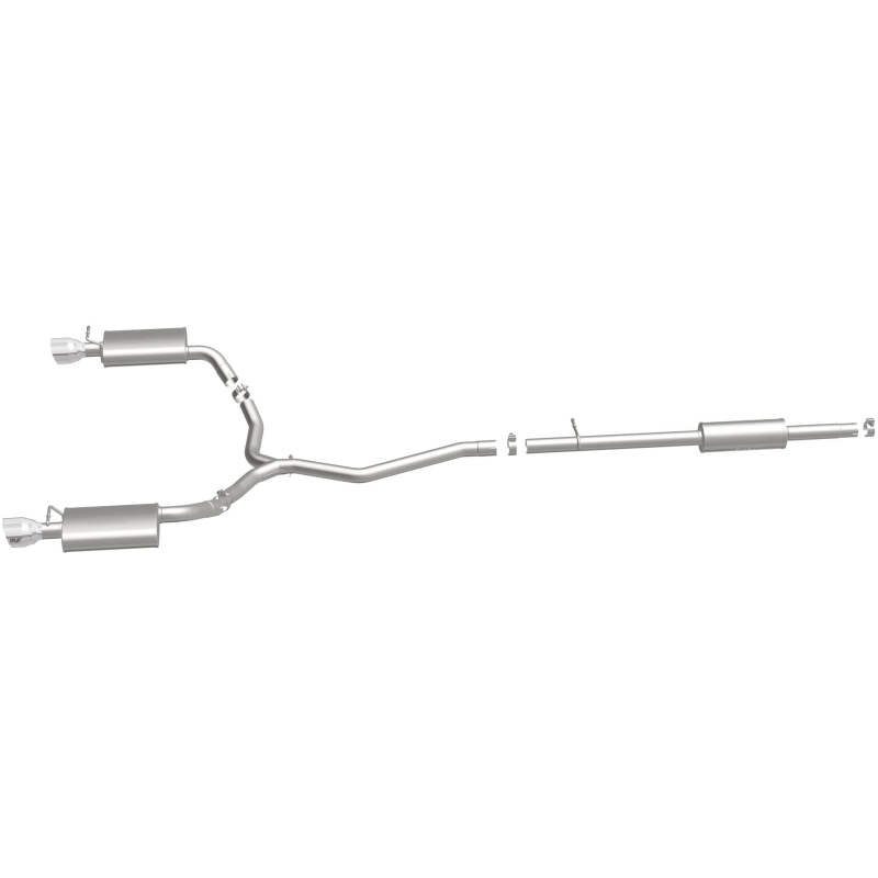 Ford Explorer Performance Exhaust - Dual Split Rear - Magnaflow - Cat Back, Street Series - `16-`19