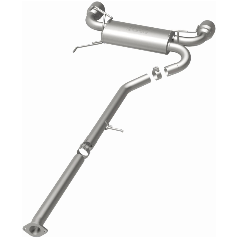 Nissan 350Z Performance Exhaust - Rear - Magnaflow - Street Series Cat Back, Dual Split Rear Exit, Polished 4.5in Tips - `03-`09