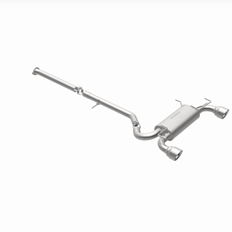 Nissan 350Z Performance Exhaust - Rear - Magnaflow - Street Series Cat Back, Dual Split Rear Exit, Polished 4.5in Tips - `03-`09